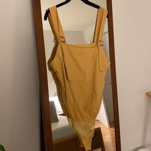 Free People Sleeveless Bodysuit with thong